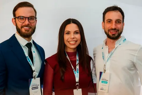 Três dermatologistas participam da 75ª Jornada Catarinense de Dermatologia da SBD/SC.